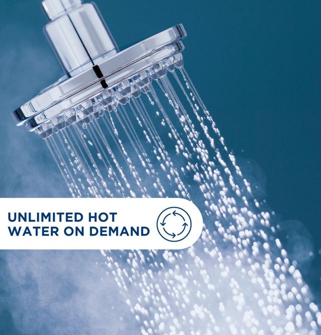 GE® Diamond Gray Tankless Electric Water Heater-4