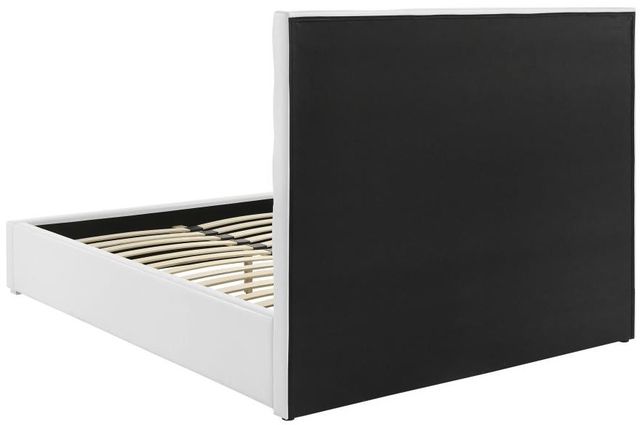 Coaster® Felicity White Eastern King Upholstered Platform Bed -3