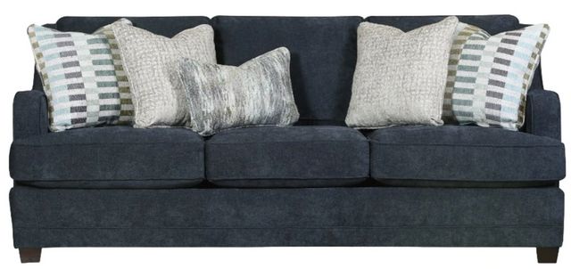 Furniture Fusion Elise Ink Blue 87" Sofa-0