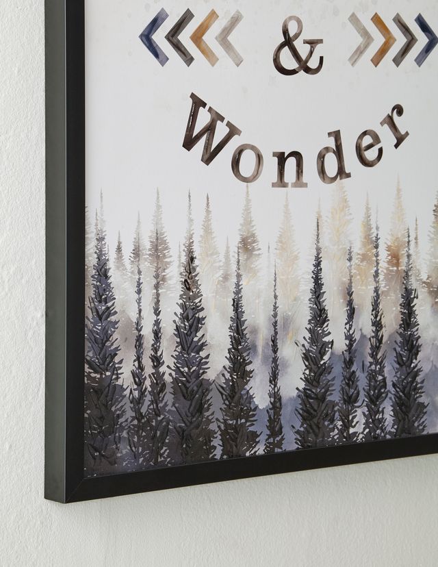 Signature Design by Ashley® Farryn Gray/Brown/Navy Wall Art-3
