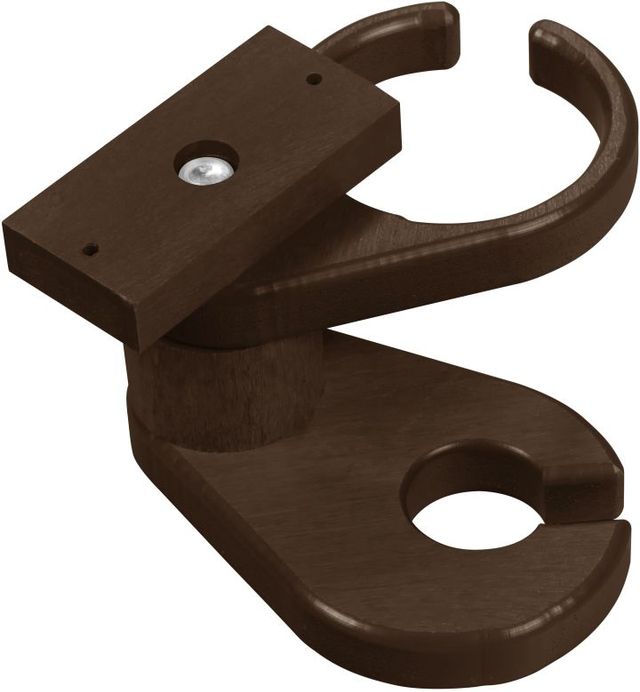 C.R. Plastics Adirondack Chocolate Wineglass / Cup Holder-1