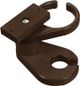 C.R. Plastics Adirondack Chocolate Wineglass / Cup Holder-1