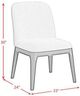 Elements International Sylvie Natural/White Dining Side Chair-2