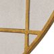 Uttermost® Geometric Antiqued Gold Round Mirror-3