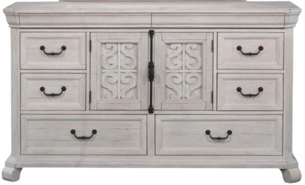Magnussen Home® Bronwyn Alabaster Drawer Dresser-2