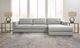 Signature Design by Ashley® Amiata 2-Piece Glacier Right-Arm Facing Chaise Sectional-3