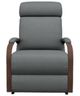 Best® Home Furnishings Customizable Kinetix Manual Space Saver® Recliner with Dark Walnut Arm-1