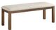 Mazin Furniture Bonner Beige/Brown Dining Bench-1