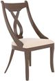 Canadel® Canadel Cognac Washed Upholstered Side Chair-0