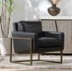 Classic Home Ken Jet Black Accent Chair-1