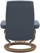 Stressless® by Ekornes® Customizable Opal Medium Classic Base Recliner with Ottoman-2