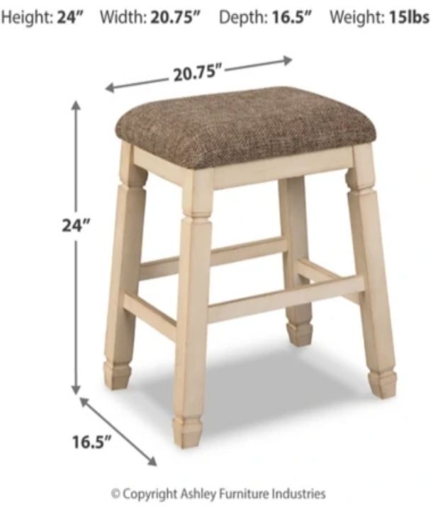 Signature Design by Ashley® Bolanburg Two-Tone Counter Stool-3