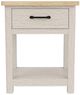 Riverside Furniture Glenndale Aged White/Wheat 2-Drawer Nightstand-2