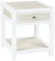 Crestview Collection Sandy Shores Cream End Table with Frame-0