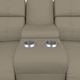 La-Z-Boy® Apollo Fossil Power Reclining Loveseat with Console and Headrest-4