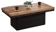 Urban Styles Furniture Dallas Cappuccino/Walnut Coffee Table