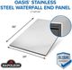 Napoleon OASIS® 36" x 24" Stainless Steel End Panel for Waterfall Edge-2