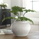 Uttermost® Floreana White Round Vase-1
