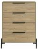 Intercon Newhall Vintage Oak Melamine Chest-1