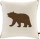 Olliix by Woolrich White Bear Square Berber Pillow-0