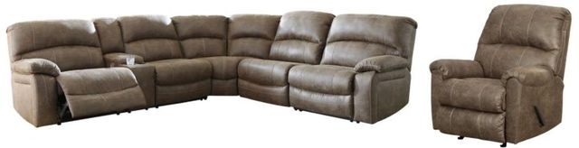 Benchcraft® Segburg 5-Piece Driftwood Living Room Set-0