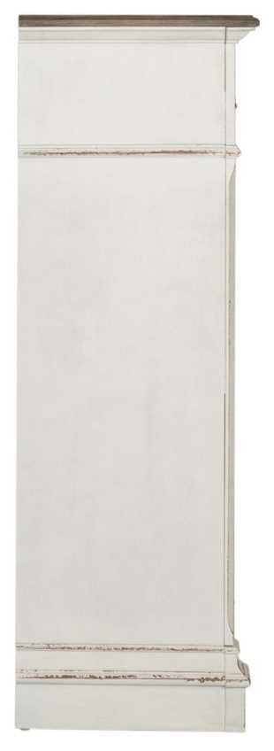 Liberty Furniture Abbey Park Antique White/Weathered Brown Chest-3