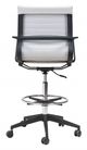 Zuo Modern Stacy Drafter White Office Chair-3