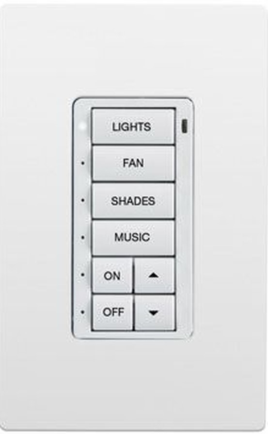 thumbnail image 2 of Crestron C2N-CBD-E Cameo Express Keypad – Standard Mount, Almond Smooth – Used, Working 2 of 4