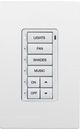Crestron® Cameo® White Smooth Standard Mount Keypad-0
