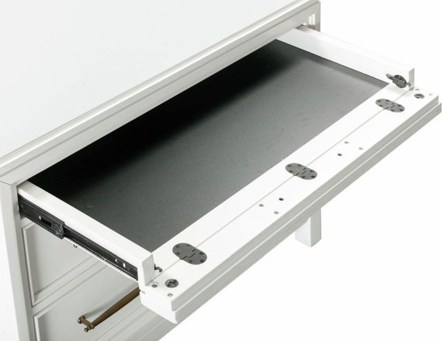 aspenhome® Alexander White Workstation/Combo File-3