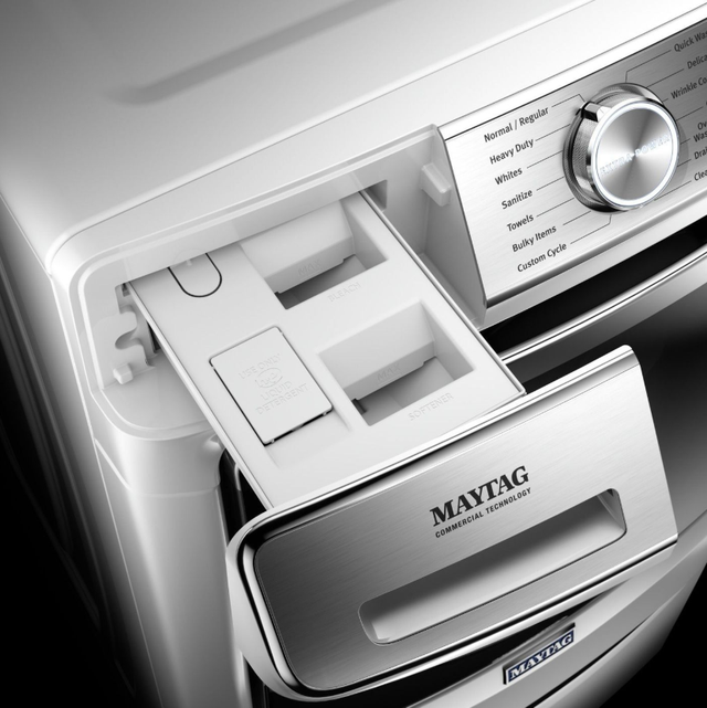 Maytag® White Front Load Washer & Electric Dryer Laundry Pair-4