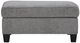 Benchcraft® Mathonia Smoke Ottoman-1