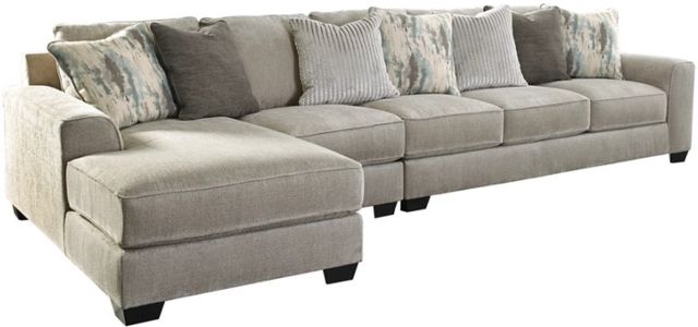 Benchcraft® Ardsley 2-Piece Pewter Living Room Set-1