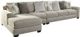 Benchcraft® Ardsley 2-Piece Pewter Living Room Set-1