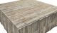 Century® Grand Tour Furniture Amara Natural Silver Cocktail Table with Brass Base-2