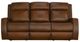 Flexsteel® Mustang Rust Power Reclining Sofa with Power Headrests-1