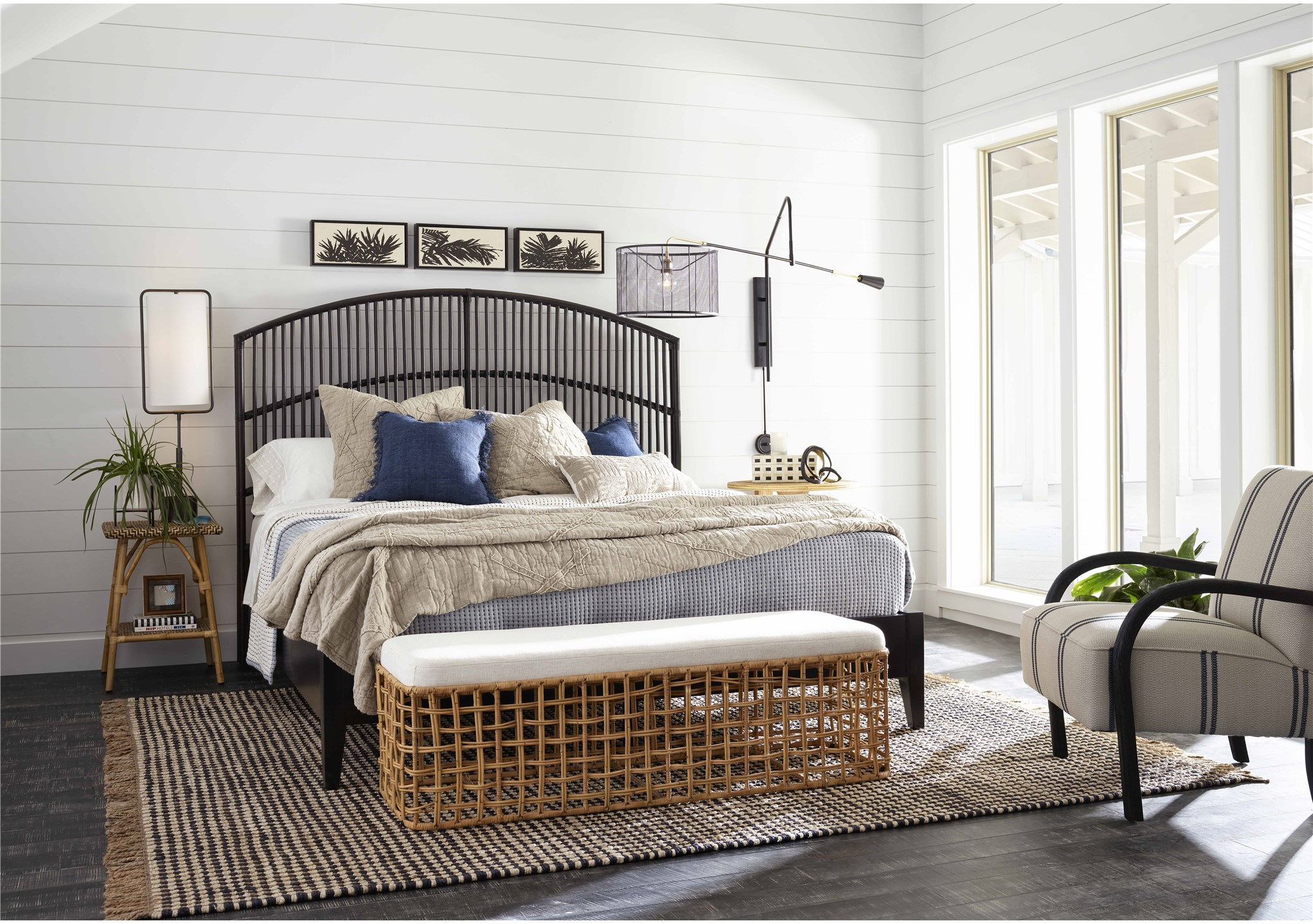 Universal Furniture Wailea Rattan Accent Table - Thumbnail 4