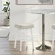 Armen Living Lenon 4-Piece Dune Cloud/White Barstool Set-1