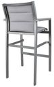 CabanaCoast® Customizable Origin Fabric/Wood Outdoor Padded Resort Bar Stool-2