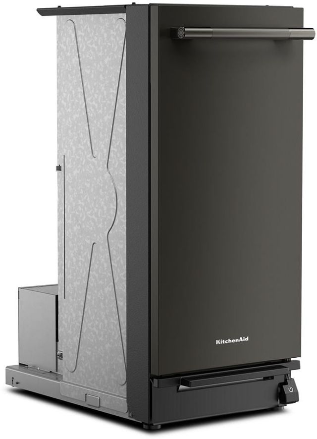 KitchenAid® 15" Black Ore Trash Compactor with Built-In Odor Management System-2