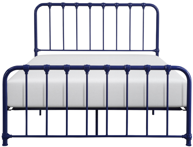 Homelegance® Bethany Blue Full Platform Bed-0
