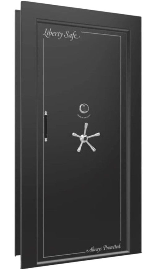 Liberty Safe Beast Black Gloss In-Swing Right Hinge Electrical Vault Door-0