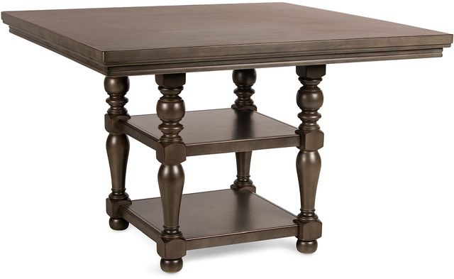 Steve Silver Co. Caswell 8-Piece Harbor Grey Counter Height Dining Set-1