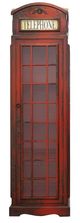 YHD Red Phone Booth Cabinet-2