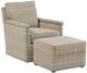 Vanguard® Furniture Customizable 26" Liz Ottoman-2