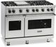 Viking® 5 Series 48" Stainless Steel Pro Style Liquid Propane Gas Range-4