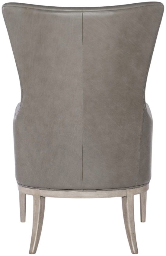 Hooker® Furniture CC Kyndall Guiltless Gray Club Chair with Accent Pillow-3