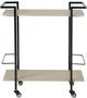 Signature Design by Ashley® Waylowe Brown/Black Bar Cart-1