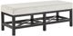 Olliix by Martha Stewart Cream Braeside Bench-1