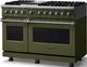 Viking® 5 Series 48" Martini Pro Style Dual Fuel (NG) Range with Polished Chrome Trim-3